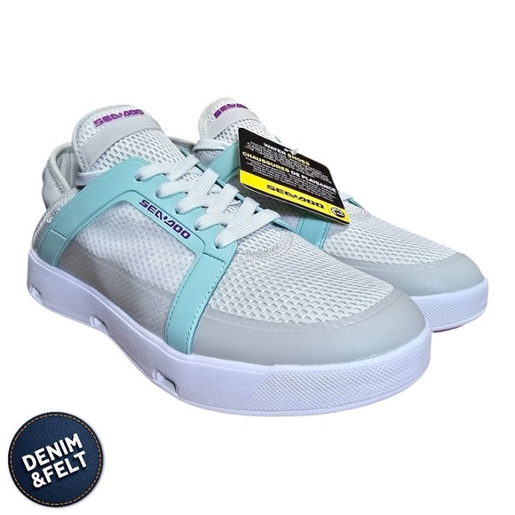 Sea-Doo Unisex Mint Green/White/Purple Water Shoes/Sneakers | NEW/NIB!!🌊🚤🌊 - Picture 15 of 15